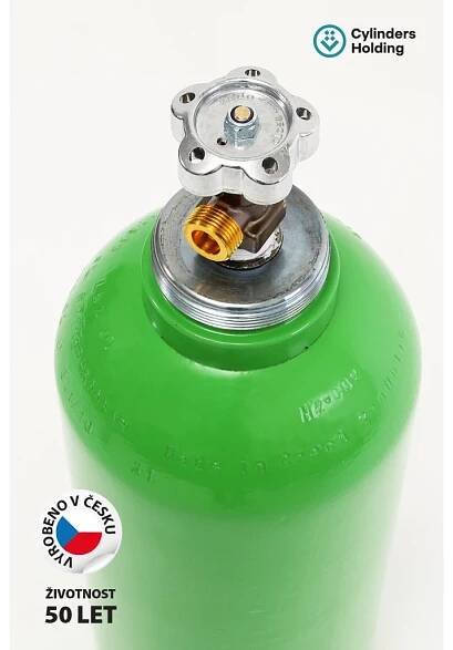 20L tlaková lahev pro Biogon/DrinkGAS (N2+CO2) 200/300 bar, nízká, Vítkovice Cylinders