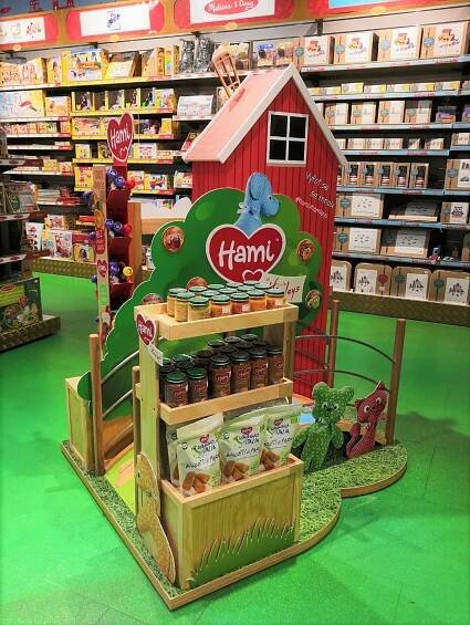 Dětskou výživu Hami prodávají v Hamleys u větrného mlýna - mistoprodeje.cz