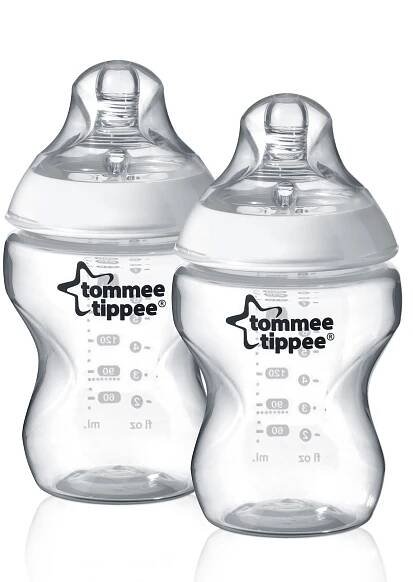 Kojenecká láhev Tommee Tippee C2N, 2ks 260ml, 0+m
