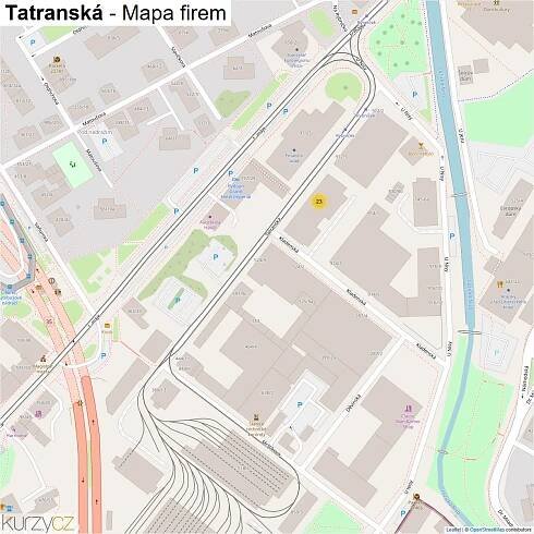 Tatranská - mapy | Kurzy.cz