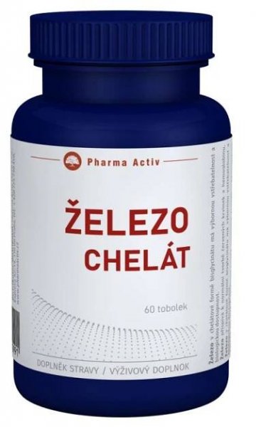 Pharma Activ Železo Chelát 60 tobolek
