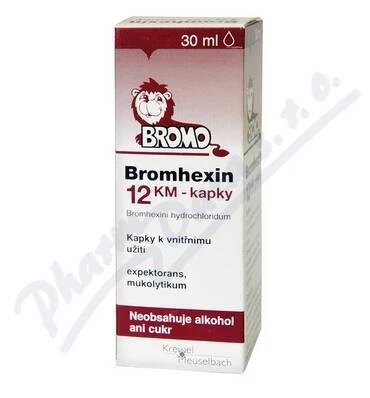 Bromhexin 12 KM por.gtt.sol.30ml