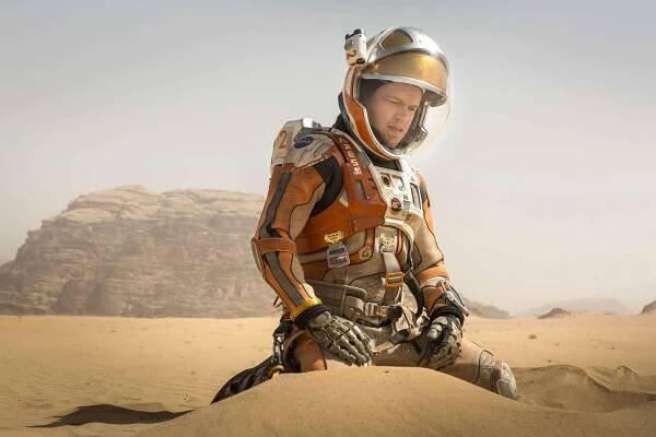 Matt Damon as Mark Watney in 'The Martian'