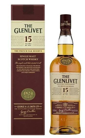 Glenlivet 15 Y.O. The French Oak Reserve 0,7 l - rychlé odeslání