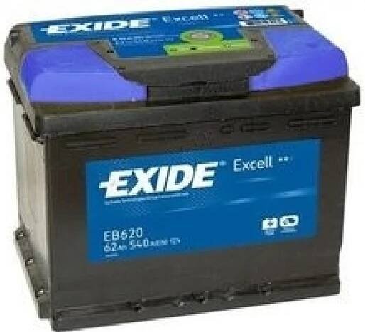 Exide Excell 12V 62Ah 540A