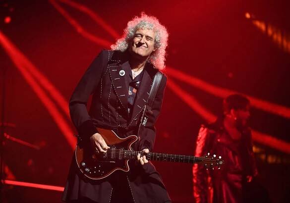 Guitarist Brian May of Queen