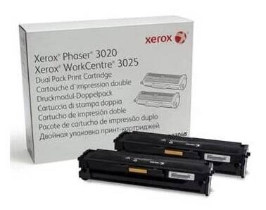 Xerox Toner Black pro Phaser 3020/3025 Dual pack (3000 stran) - 106R03048