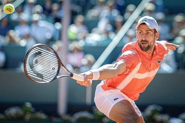 Novak Djokovic becomes third man ever to win 100 ATP titles with victory over Hubert Hurkacz