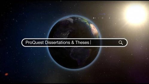 ProQuest Dissertations & Theses User Stories (Shorter Version)