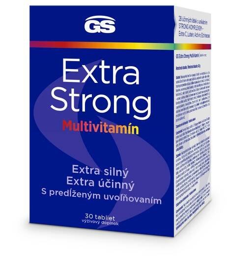 GS Extra Strong Multivitamín 30 tabliet - Image 1