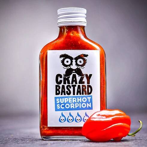 Kouřová omáčka Crazy Bastard Superhot Scorpion 100 ml