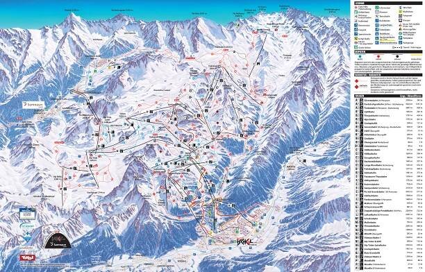 Ischgl Průvodce po středisku, mapa lokací & Ischgl ubytovaní