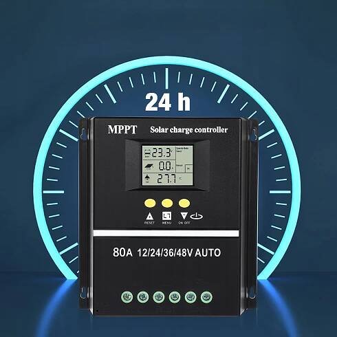 SOLÁRNÍ REGULÁTOR NABÍJENÍ MPPT 80A 12V/24V 36V 48V za 1459.00CZK - Allegro