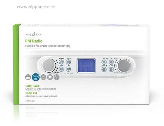 Rádio pod kuchyňskou linku Nedis RDFM4000WT | NIPPON CEC