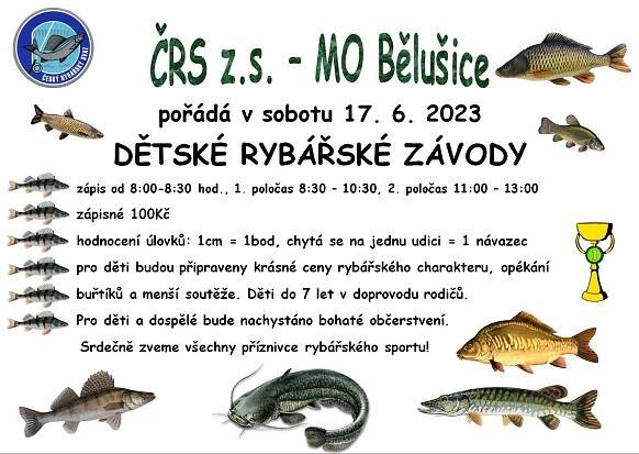 Dětské rybářské závody 17. 6. 2023 – MO Bělušice