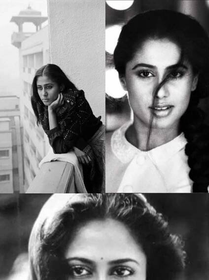 Smita Patil's monochromatic pictures