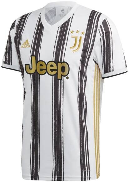 Adidas Juventus FC domácí 2020/2021 bílá/černá/zlatá UK XL Pánské