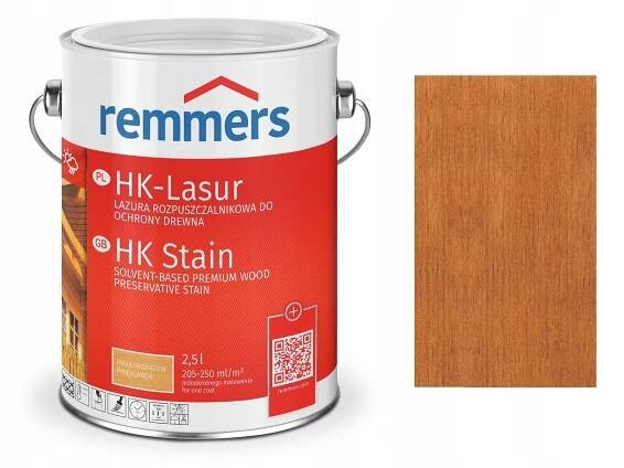 Remmers HK-Lasur impregnační přípravek na dřevo 5 L TEAK