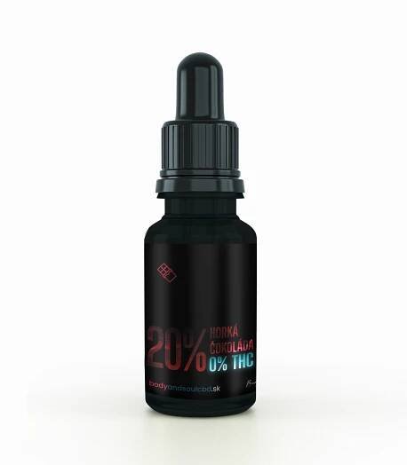 MCT, 20% CBD 0% THC Bubblegum Olej - body&soul