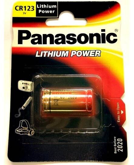 Baterie Panasonic CR123
