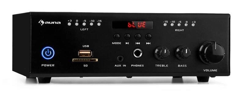 Kde koupit  Auna Amp4 BT SE, mini stereo zesilovač, bluetooth, dálkové ovládání, černý – nákup online