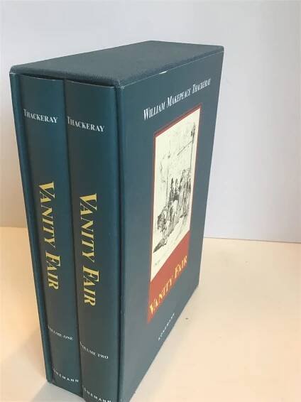 English Novels Vanity Fair William Makepeace Thackeray HC slipcased Classic Literature Books for Readers Gift Books Used Free shipping