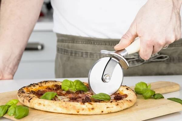 KitchenAid Kráječ na pizzu nerez mandlová KAG113OHACE