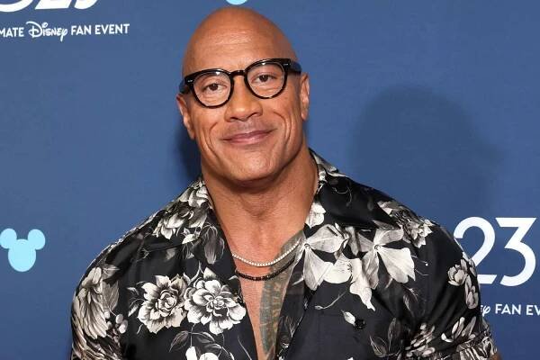 Dwayne Johnson at D23: The Ultimate Disney Fan Event in Anaheim, California on August 09, 2024.