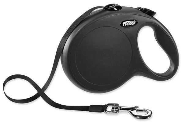 Vodítko FLEXI Classic New páska černé L - 8 m 1ks