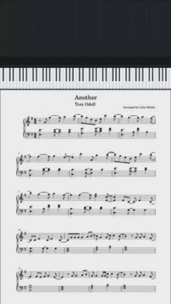 Obsahuje obrázek: 🎹 Another Love de Tom Odell | Piano Tutorial