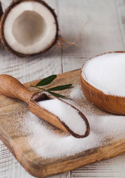 5 xErythritol 1kg přírodní sladidlo 0 kalorií náhrada cukru jemná chuť Stav balení originální