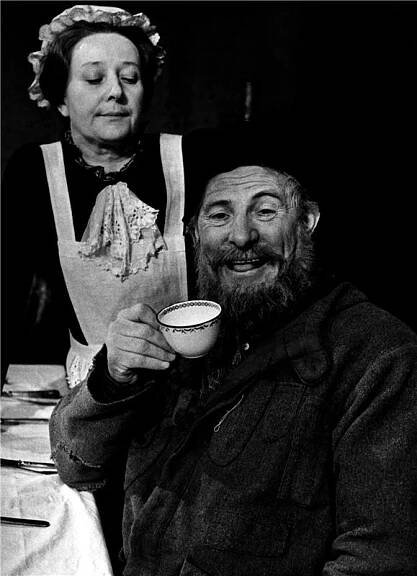 Měšťáci - 25.11.1976 (Lída Plachá, Josef Mixa) Foto: Jaromír Svoboda