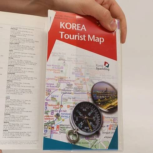 Travel guide Korea, with Korea-Seoul tourist map - Kolektiv autorů - knihobot.cz