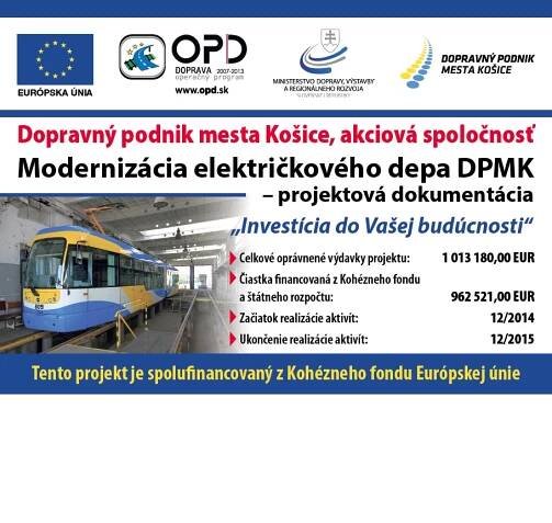 Modernizácia vozovní | Dopravný podnik mesta Košice