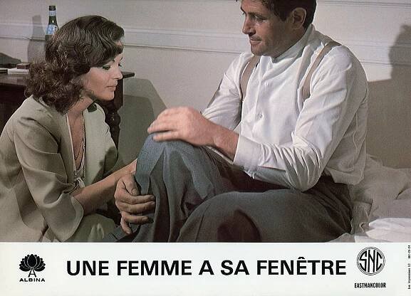 Žena u okna - Fotosky - Romy Schneider, Victor Lanoux