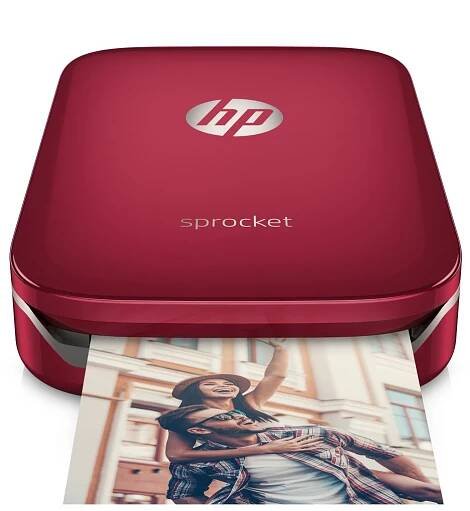 Fotografická tiskárna HP Sprocket - červená (Z3Z93A)