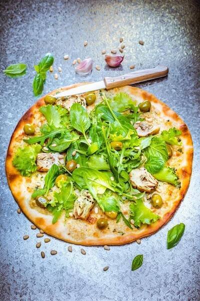 Vegetariánská pizza - recept Kitchen Machines Touch/Touch + | Tefal