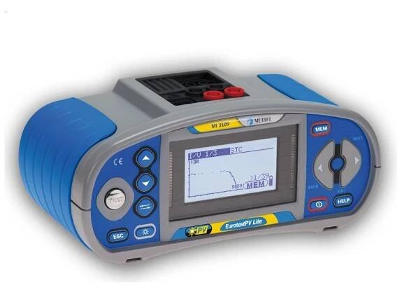 Metrel MI 3109 PS Eurotest PV - Tester solárních panelů- Revizeshop.cz
