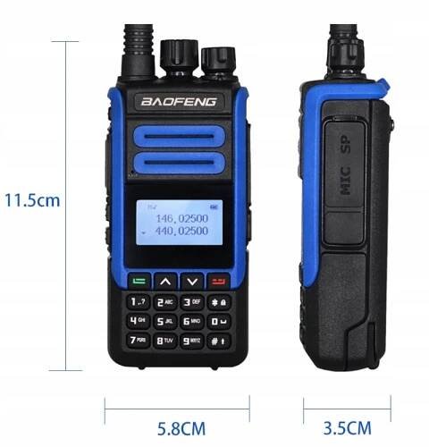 Vysílačka Baofeng BF-H7 RADIO PMR 10W SKENER Druh radiotelefon