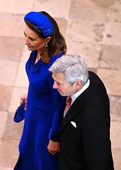Kate Middleton's Parents, Sister Pippa Attend King Charles' Coronation