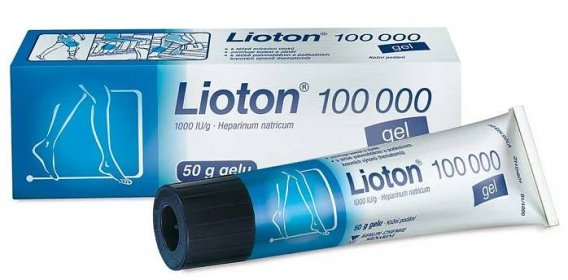 Lioton 1000IU/g gel 50g