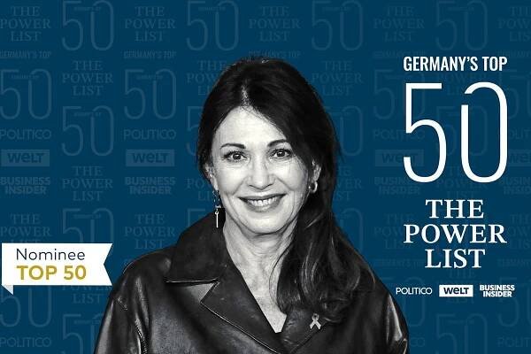Ist nominiert für THE POWER LIST: Schauspielerin Iris Berben