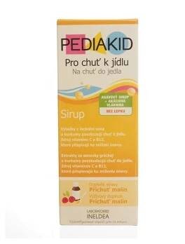 PEDIAKID Sirup Pro chuť k jídlu 125 ml (Bylinné doplňky stravy) - Přírodní