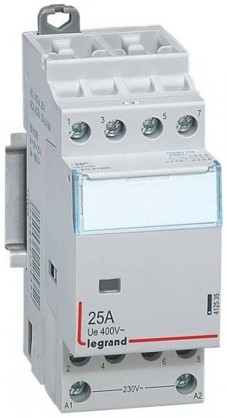 Stykač 412535 25A 4N/O 230V PL1 - LEDvěci.cz
