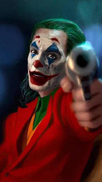Joker, Gun, Movie, 4k
