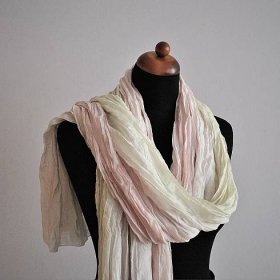 hedvábná šála, šátek, hedvábí originál dárek ženy