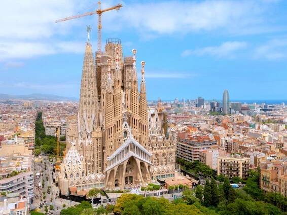 Barcelona’s Sagrada Familia church will be completed in 2026