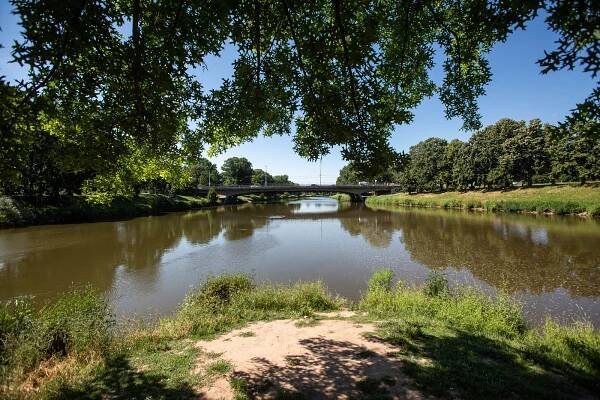 Soutok Labe a Orlice v Hradci Králové získal podobu z počátku 20. století