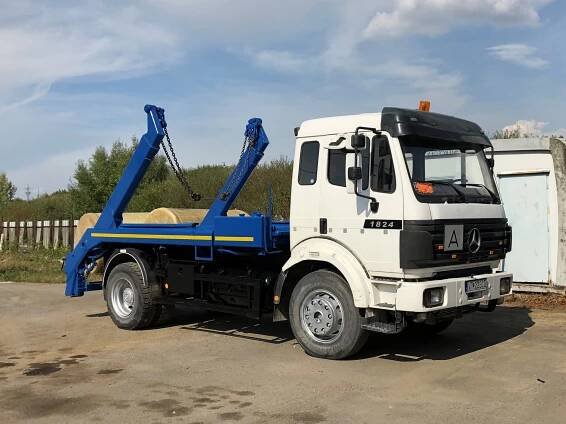Mercedes benz 1824 - nosič kontajnerov - SBK, s.r.o. Vranov nad Topľou