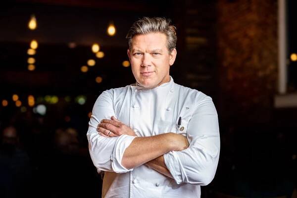 Professional portrait of chef